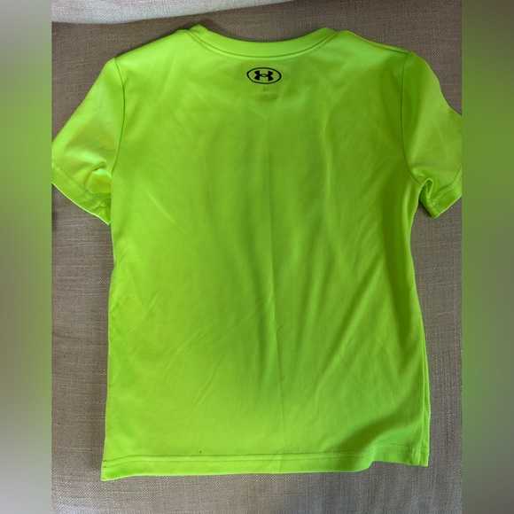 Under Armour Kids' Neon Green and Black T-Shirts - Picture 4 of 7